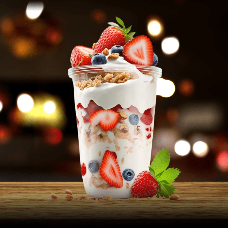 YOGURT CON FRUTAS