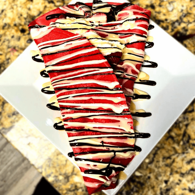 Red Velvet Crepe