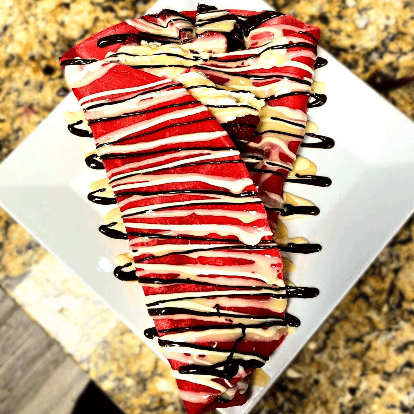 Red Velvet Crepe