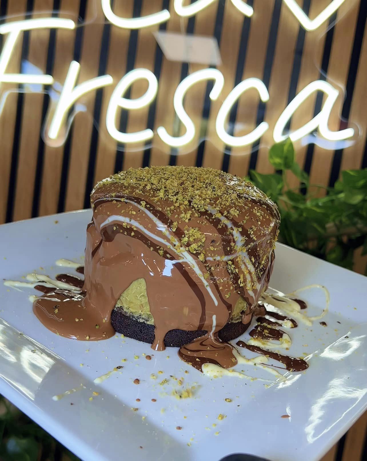 Choco Pistachio Best Dessert Treat in La Fresca